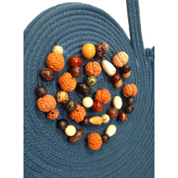 Torebka ze sznurka bawełnianego handmade – ręcznie szyta