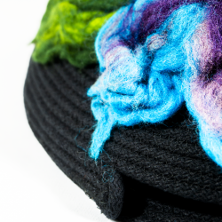 torebka handmade ze sznurka bawełnianego