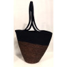 Torebka kosz handmade ze sznurka bawełnianego – torebka damska na ramię