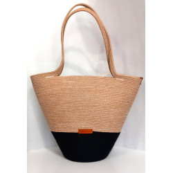 Torebka koszyk uszyta ze sznurka *2
