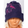 Czapka filcowana ręcznie fioletowa