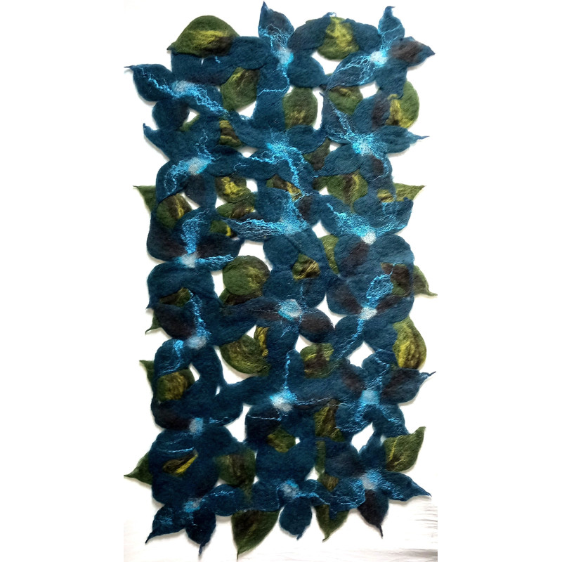 Serwetka filcowana ręcznie - bieżnik