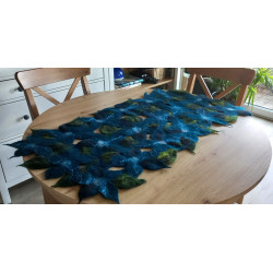 Serwetka filcowana ręcznie - bieżnik